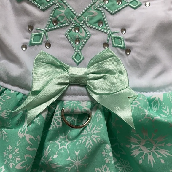 NWOT - Doggie Design - Turquoise Dress - Picture 7 of 13